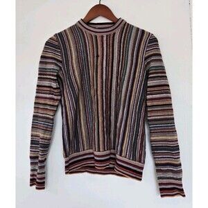 Paul Smith Sweater Mens M Signature Stripe Wool Italy Casual Fall